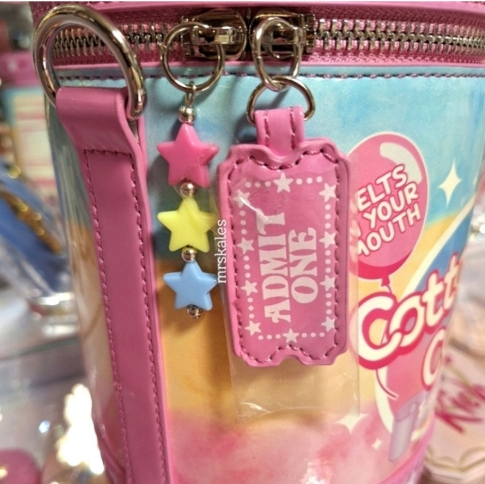 Cotton Candy Bucket Crossbody Bag - Picture 4 of 12